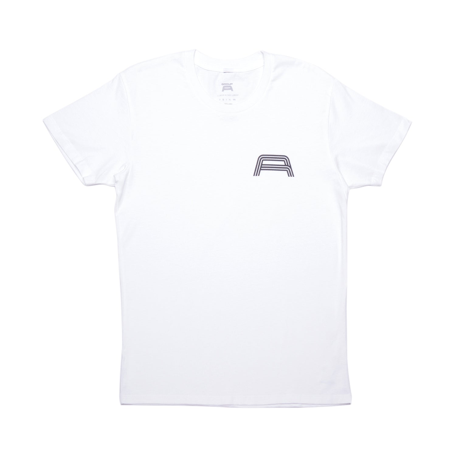 Double Hit tee - White and Black